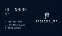 Creative Metallic Startup Business Card Image Preview