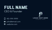 Creative Metallic Startup Business Card Image Preview