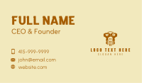 Locksmith Property Realtor Business Card Image Preview