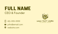 Marijuana Cannabis Bud Business Card Image Preview