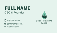 Natural Oil Droplet, Business Card Image Preview