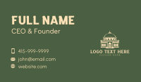 Arabic Dome Mosque Business Card Preview