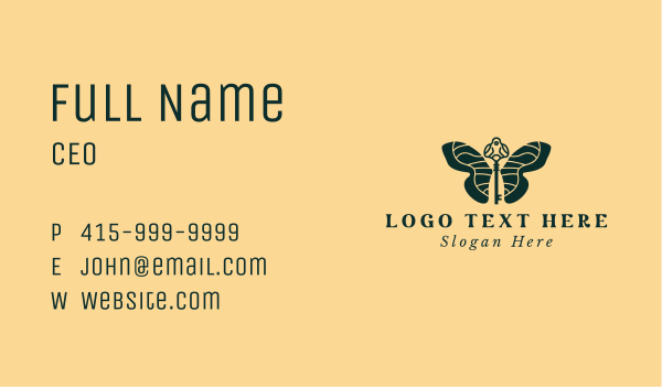 Boutique Key Wings Business Card Design Image Preview