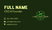 Mower Grass Landscaping Business Card Image Preview