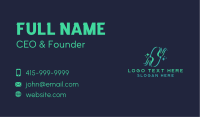 Cleaning Broom Mop Business Card Design