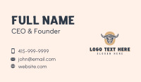 Ox Bull Homesteading Business Card Design
