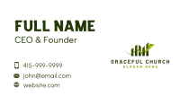 Finance Arrow Graph Business Card Design