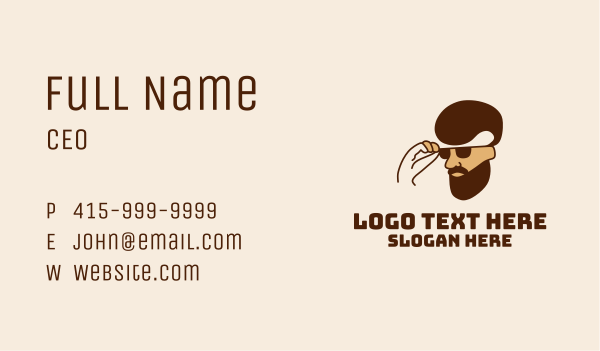 Cool Man Dad  Business Card Design Image Preview