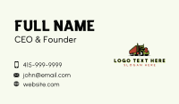 Transport Roadie Truck Business Card Image Preview