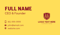 Shield Happy Ox Business Card Preview
