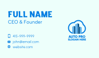 Realty Cloud Towers Business Card Image Preview