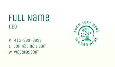 Human Tree Psychiatry Business Card Image Preview