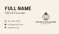 Pine Tree Barrel Business Card Image Preview
