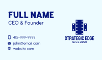 Cross Film Strip Business Card Image Preview