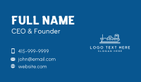 Cargo Ship Tanker Business Card Preview