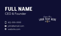 Nautical Marine Helm Business Card Design