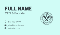 Wrench Plumbing Repair Business Card Image Preview