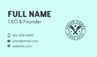 Wrench Plumbing Repair Business Card Image Preview
