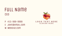 Sexy Erotic Peach Business Card Image Preview