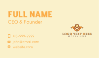 Golden Jewelry Shop Business Card Image Preview