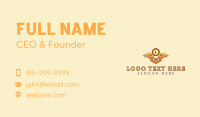 Golden Jewelry Shop Business Card Design