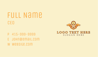 Golden Jewelry Shop Business Card Image Preview