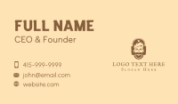 Hipster Mustache Beard Business Card Image Preview