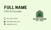 Garden Flower Emblem  Business Card Image Preview