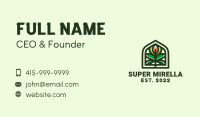 Garden Flower Emblem  Business Card Image Preview