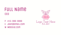 Minimalist Burlesque Lips Business Card Image Preview