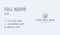 Leaf Mental Health Head Business Card Image Preview