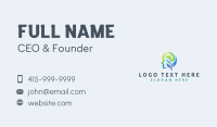 Leaf Mental Health Head Business Card Image Preview
