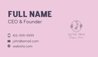 Floral Salon Spa Business Card Image Preview