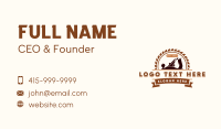 Woodwork Hand Planer  Business Card Image Preview