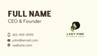 Cash Loan Lady Business Card Image Preview