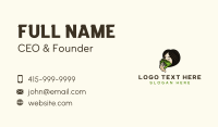 Cash Loan Lady Business Card Preview