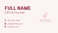 Beauty Skincare Woman Business Card Image Preview