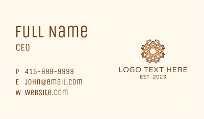 Geometric Creative Agency Business Card Image Preview