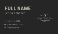 Skull Brandy Wordmark Business Card Image Preview