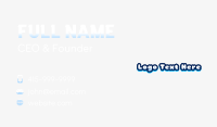 Simple Fun Brand Business Card Image Preview