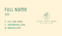 Hand Rose Florist Feminine Business Card Image Preview