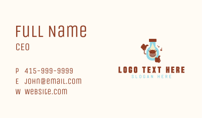 Cow Milk Bottle Business Card Image Preview