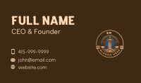 Justice Legal Scale Business Card Image Preview