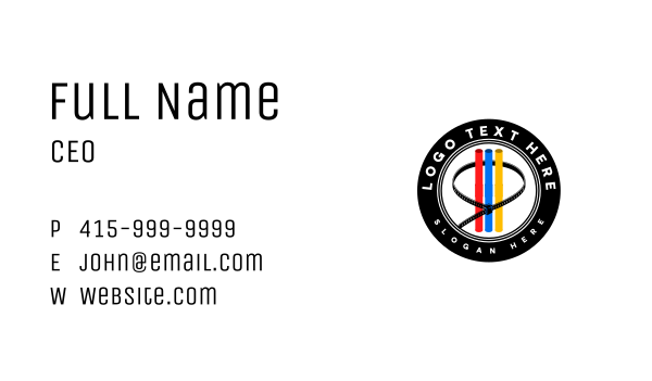 Cable Tie Fastener Business Card Design Image Preview