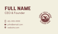 Roof Repair Emblem  Business Card Image Preview