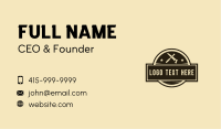 Chisel Handsaw Carpentry Business Card Image Preview