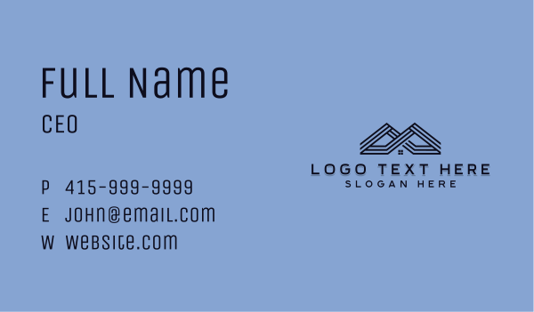 Property Roofing Repair Business Card Design Image Preview