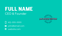 Graffiti Dripping Mural Business Card Image Preview