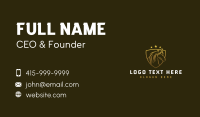 Golden Horse Star Business Card Preview