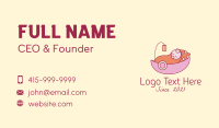 Baby Nursery Cradle  Business Card Image Preview